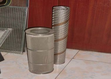 Closed Edge Wire Mesh Stainless Steel Filter Disc Round / Square, Hot Resistance